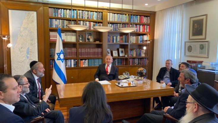 ראשי מפלגות הימין לאדלשטיין: מנע את כינוס הכנסת