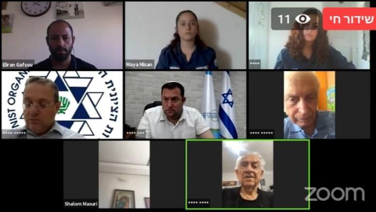אלפים זכרו את לוחם האצ"ל ברוך מזרחי באזכרה מיוחדת בזום