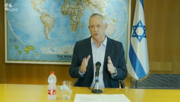 בני גנץ על הסכם השלום: "לא תקין שלא עודכנו, אבל אני יכול לבלוע את הרוק"
