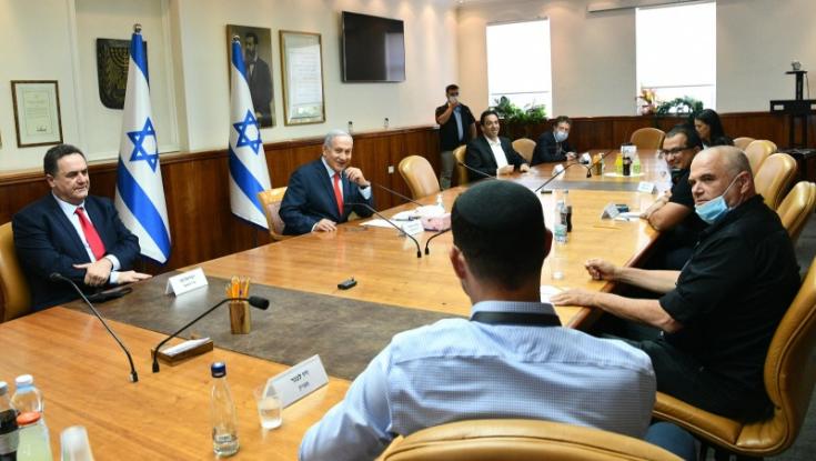 נתניהו נפגש עם נציגי ענף התרבות: "נעזור כמיטב יכולתנו"