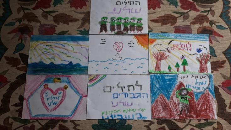 מיזם מרגש: "מחבקים את החיילים גם בקורונה"