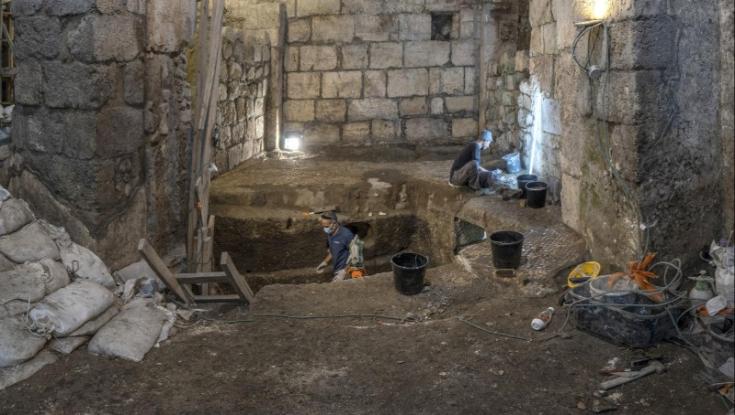 סליק ירדני ממלחמת ששת הימים נחשף ליד הכותל המערבי