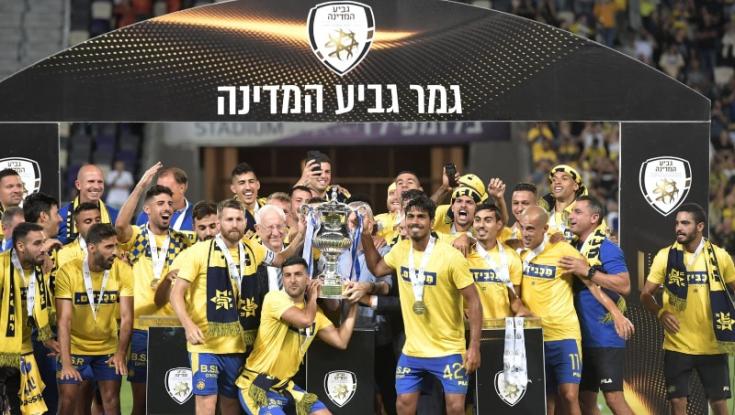 ערב דרמטי: מכבי תל אביב זכתה בגביע המדינה