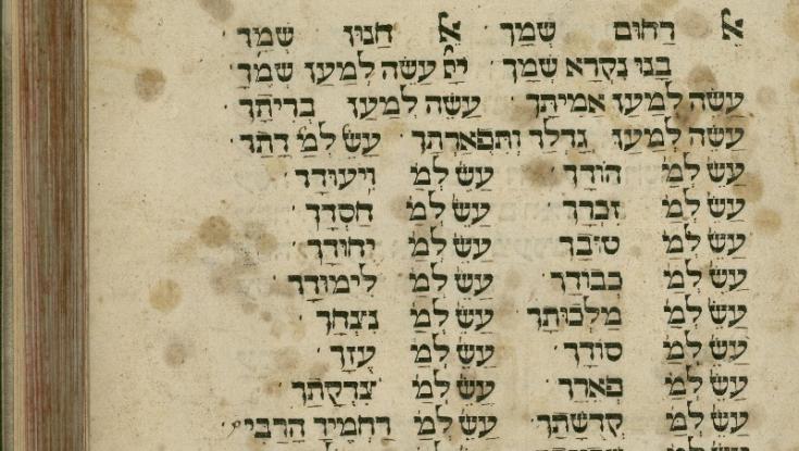 חודש הרחמים והסליחות | נחשף ספר סליחות נדיר בן כ-550 שנה