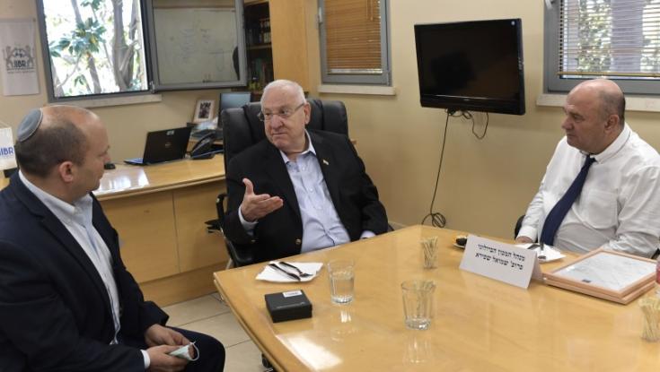 נשיא המדינה למכון למחקר ביולוגי: "פריצת דרך שלכם היא צעד משמעותי לניצחון"