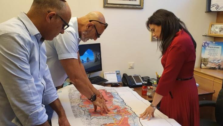 מועצת יש"ע: לא הכניסו את התיקונים שלנו במפה של תכנית המאה