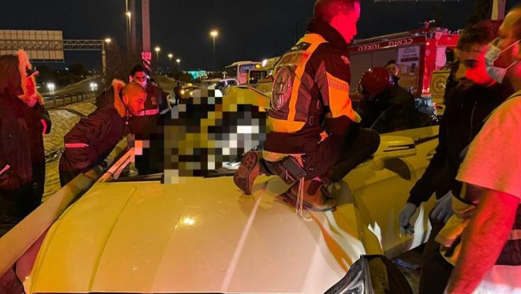 תאונה קטלנית סמוך למחלף מסובים: 2 הרוגים, פצוע אנוש ופצועה קשה