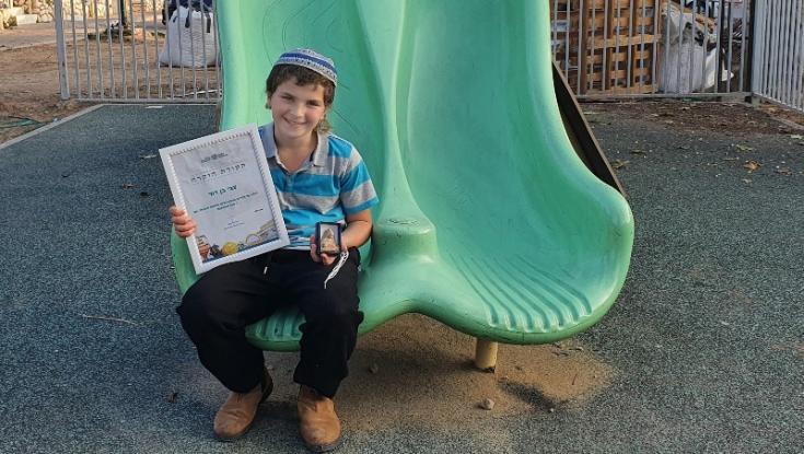ילד בן 11 מצא פסלון ייחודי מתקופת המקרא
