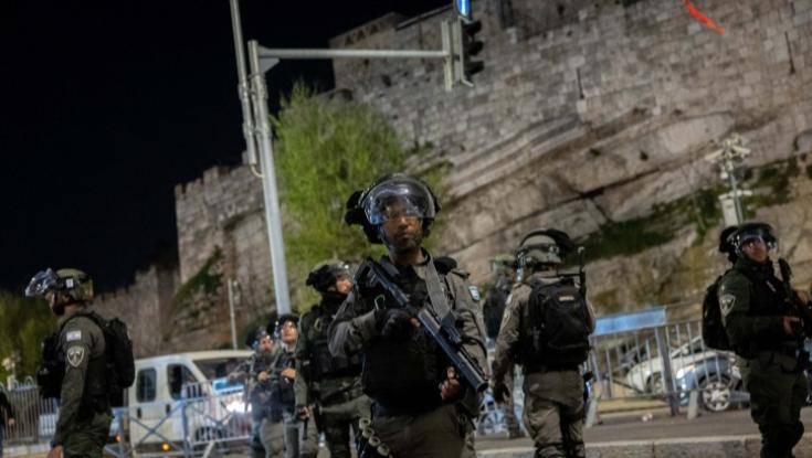 פיגוע דקירה סמוך לשער שכם בירושלים