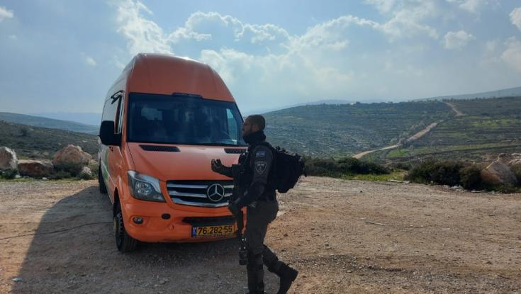 אחרי שחידדו נהלים: אוטובוסים של החברה לפיתוח מטה בנימין סייעו בפינוי נוסף