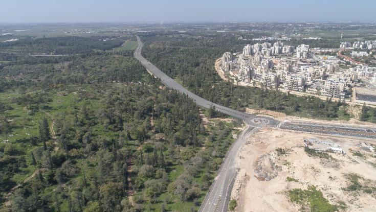 עם 4 גשרים ושביל אופניים: כביש הכניסה הדרומית לחריש מתקדם שלב נוסף