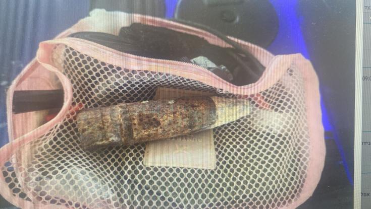 תל אביב: קליע ישן אותר בתיק של נוסעת בכניסה לרכבת סבידור