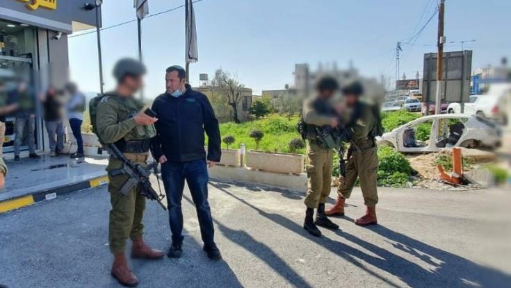 ניסיון פיגוע דקירה בצומת יצהר הגדול בשומרון