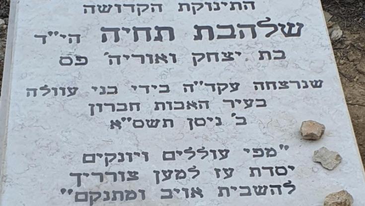 תיעוד חדש וקשה: 20 שנה לרצח התינוקת שלהבת פס