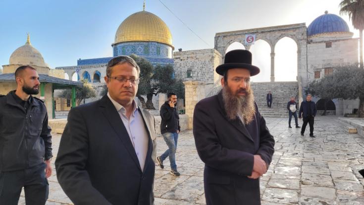 בן גביר עלה להר הבית למרות האיומים: "אני לא נכנע ולא מתקפל"