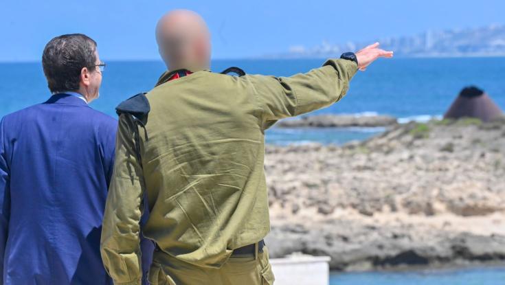 נשיא המדינה ביקר בשייטת 13: צפו בתמונות