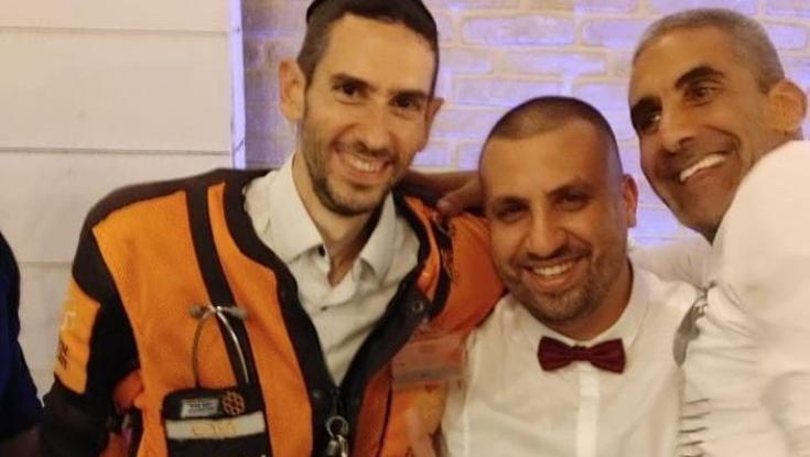 לא הולך ברגל: חתן שבר את הכוס ונזקק לטיפול רפואי