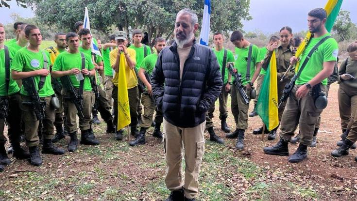 "חשוב ומשמעותי": עמית סיפר ללוחמי גולני על הפציעה שספג בקרב בלבנון