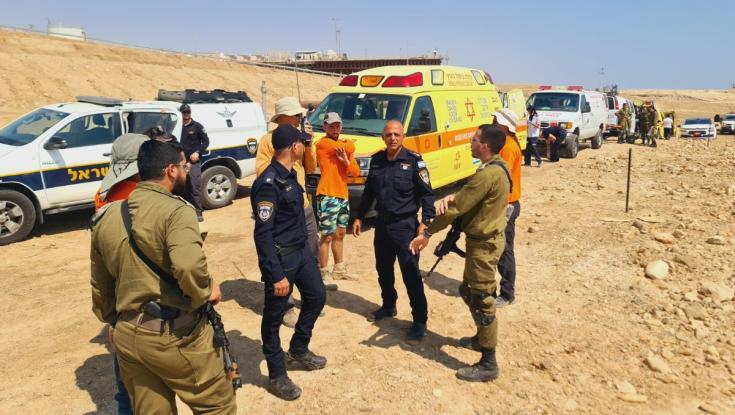 תייר איבד הכרה סמוך למפעלי ים המלח - מותו נקבע במקום
