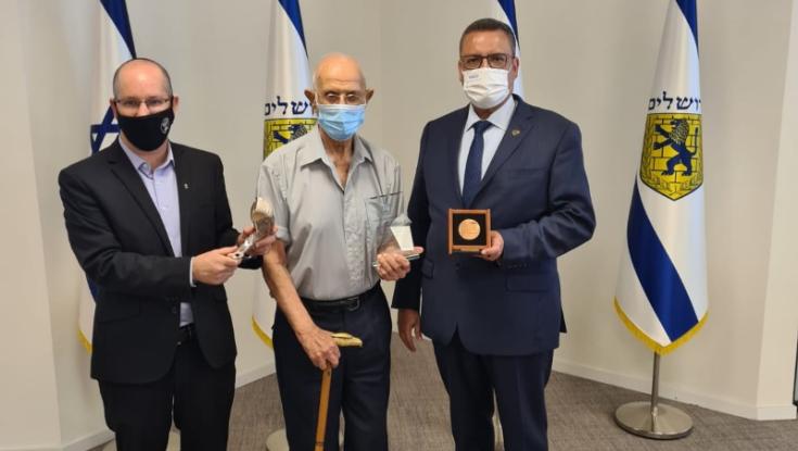 תעודת הוקרה הוענקה לתוקע בשופר שהפר את הנחיות הבריטים לפני 90 שנה