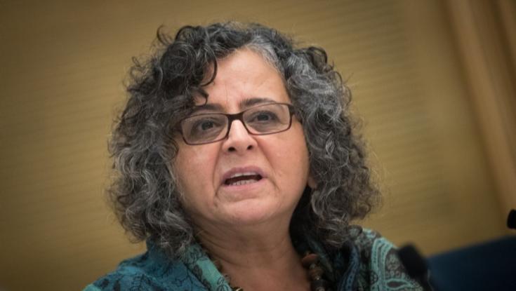 תומא סלימאן משיבה לנשיא: "אני חלק מהעם הפלשתיני, אני פלשתינית"