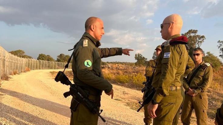 מפקד פיקוד הצפון ביקר בבסיס שנפרץ: "אירוע חמור שהיה צריך להימנע"