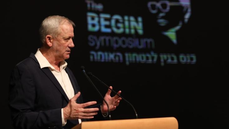 גנץ: "בגין ורבין שעמדו משני עברי המתרס באלטלנה הבינו שהמדינה חשובה מכל"