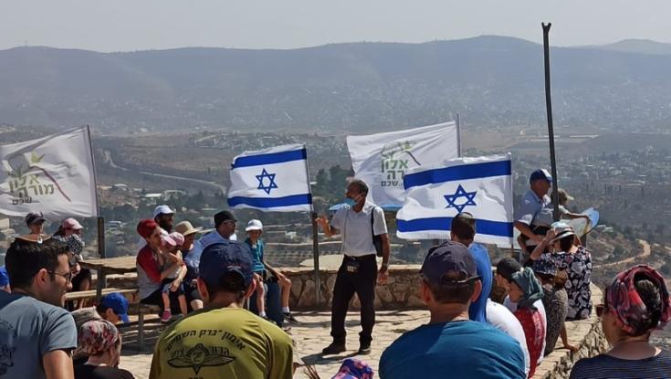 חג סוכות בשומרון: אלפים הגיעו לאתרי התיירות הרבים