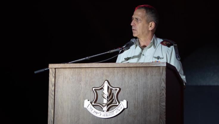 הרמטכ"ל אביב כוכבי בנאום "בנות הזוג": אין לכן דרגות אבל אתן בדרגה בכירה ביותר