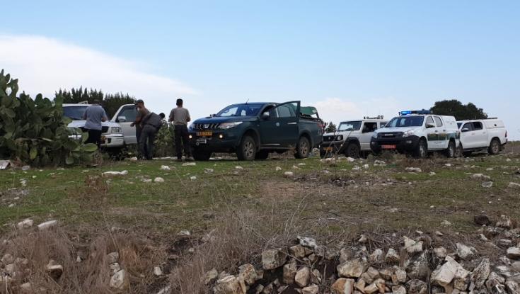 משטרת ישראל עצרה חשודים בגניבת עתיקות מהגן הלאומי תל מגידו