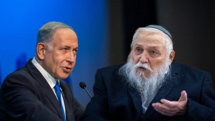 ממיטת חוליו: הרב דרוקמן פנה לנתניהו בדרישה שיבטל את סעיף הנכד