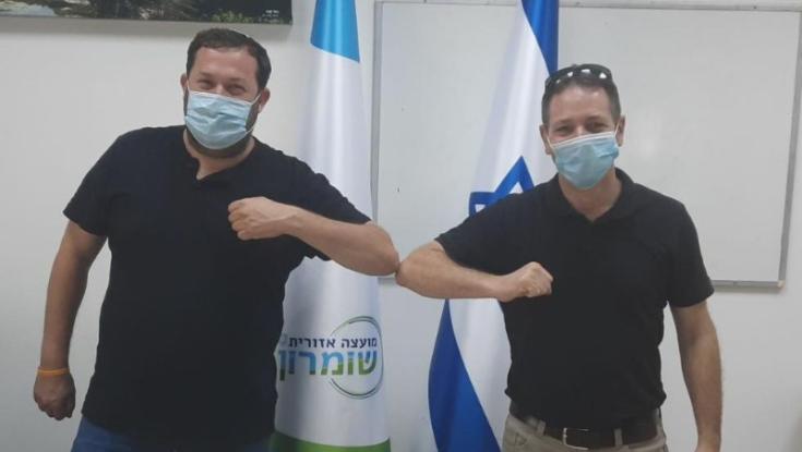 ראש המועצה האזורית רמת נגב ביקר בשומרון: "נחלת אבותינו"