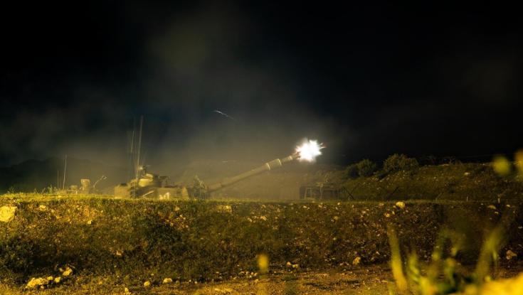 בתגובה לירי הרקטה: צה"ל תקף שטחים פתוחים ומטרת תשתית בלבנון