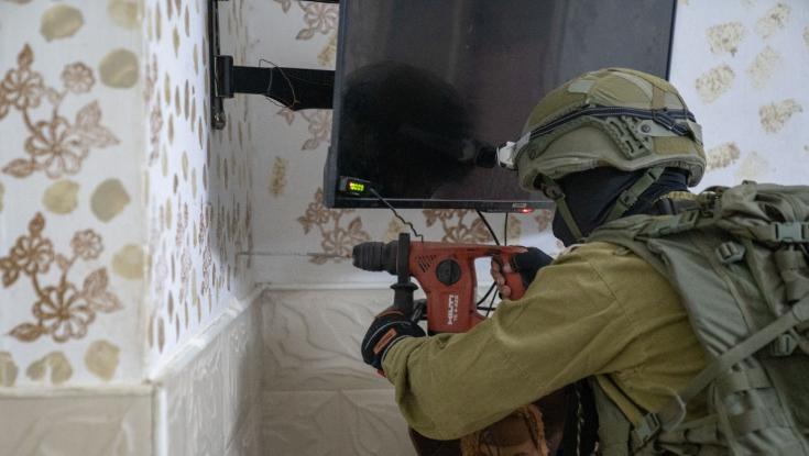 כוחות הביטחון מיפו את בית המחבל הערבי שביצע את הפיגוע באריאל