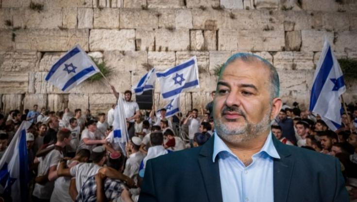 מחלוקת בקואליציה | עבאס נגד מצעד הדגלים: "כולם יודעים מה התכלית שלו"