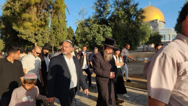 שני שרים מעוצמה יהודית בהר הבית: "צריכים לחזור ולהראות את המשילות שלנו"