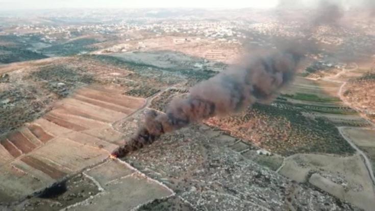 עשן הפסולת האלקטרונית מהר חברון חזר להרעיל את תושבי לכיש