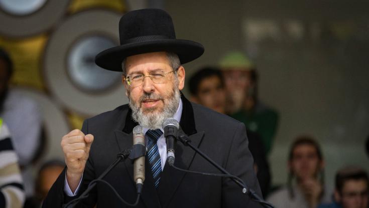 הרב הראשי פנה לנשיא המדינה וחיזק את מאמציו להגיע להידברות