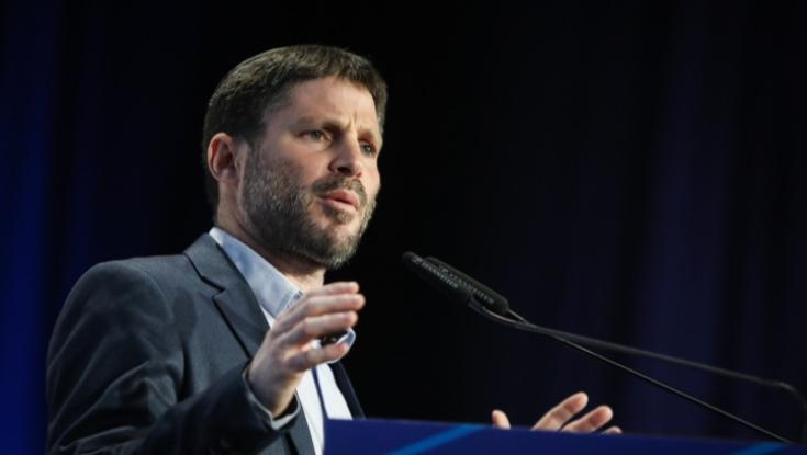 סמוטריץ' בפניה ליו"ר קק"ל: "לא למפת הגושים של המדינה הפלשתינית"