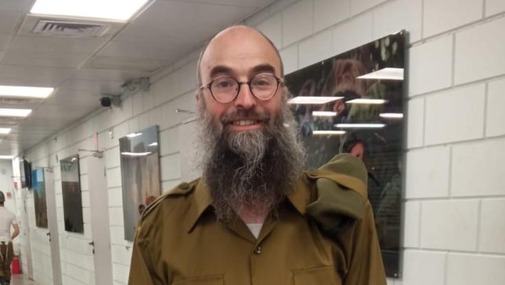 החרדי בן ה-45 התגייס לצה"ל: "יש שינוי בדעת הקהל"