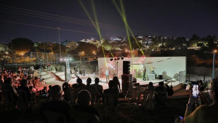אביהו מדינה בשומרון: "ברוכים תהיו על מה שאתם משקיעים בארץ הזו"