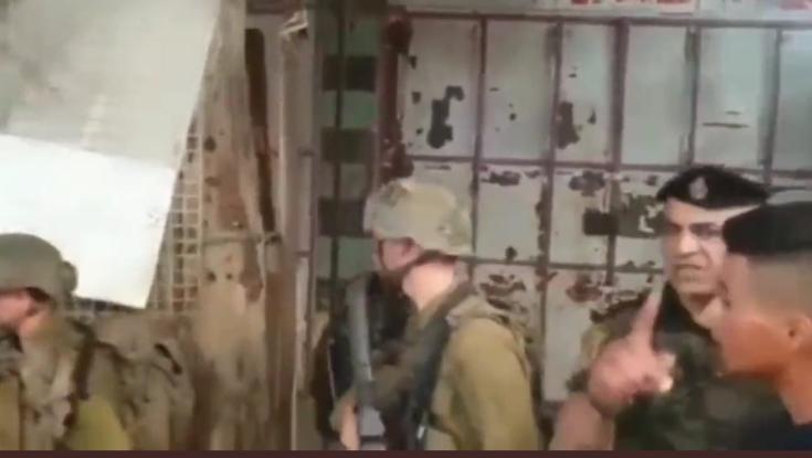 כוח צה"ל גורש בידי שוטרים פלשתיניים בחברון | דובר צה"ל: "האירוע מתוחקר"