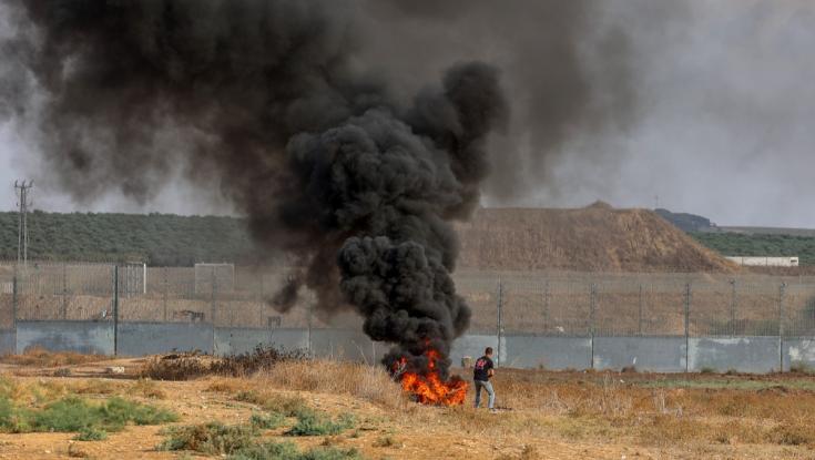 גבול עזה: 5 פלשתינים נהרגו בעקבות מטען שהתפוצץ בשוגג