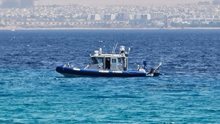 אילת: אזרח ירדני חצה את הגבול בשחיה, חוף אלמוג פונה