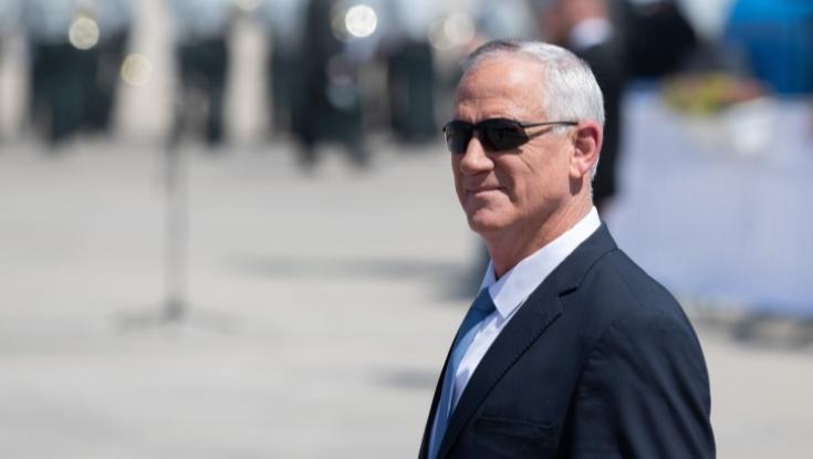 גנץ מתייחס לירי 4 הרקטות לעבר ישראל: "הפרה לא מקובלת מצד חמאס"