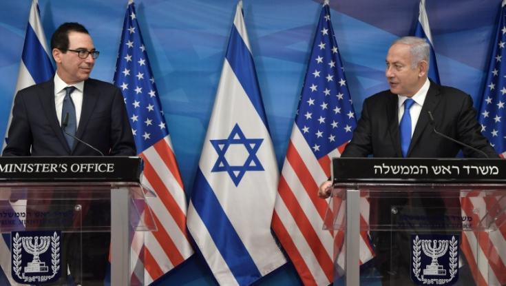 נתניהו למזכיר האוצר האמריקאי: "יש למנוע מאיראן להשיג ארסנל גרעיני"
