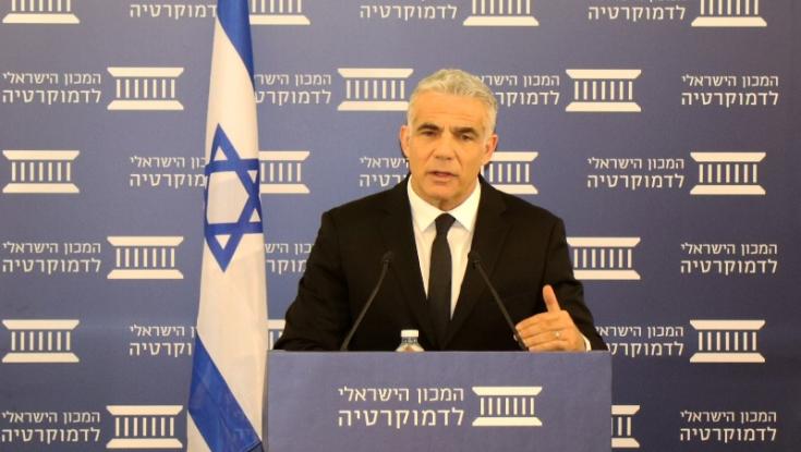 יאיר לפיד: תומך בפסקת ההתגברות כחלק מהתהליך נרחב