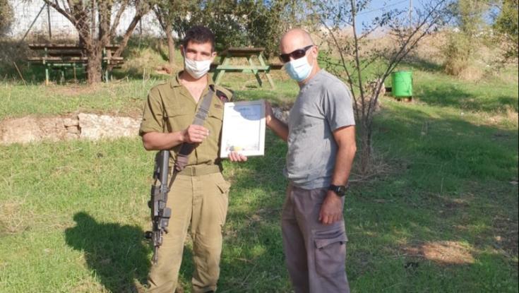 באמצע תרגיל צבאי: לוחם סיירת גילה מטבע רומי נדיר