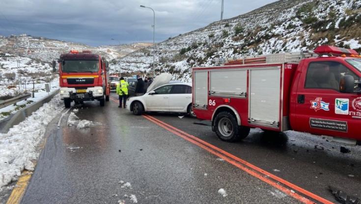 הרוגה ושישה פצועים בתאונת דרכים סמוך לכרמי צור