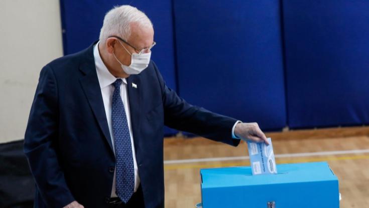 בפעם האחרונה כנשיא המדינה: רובי ריבלין הצביע